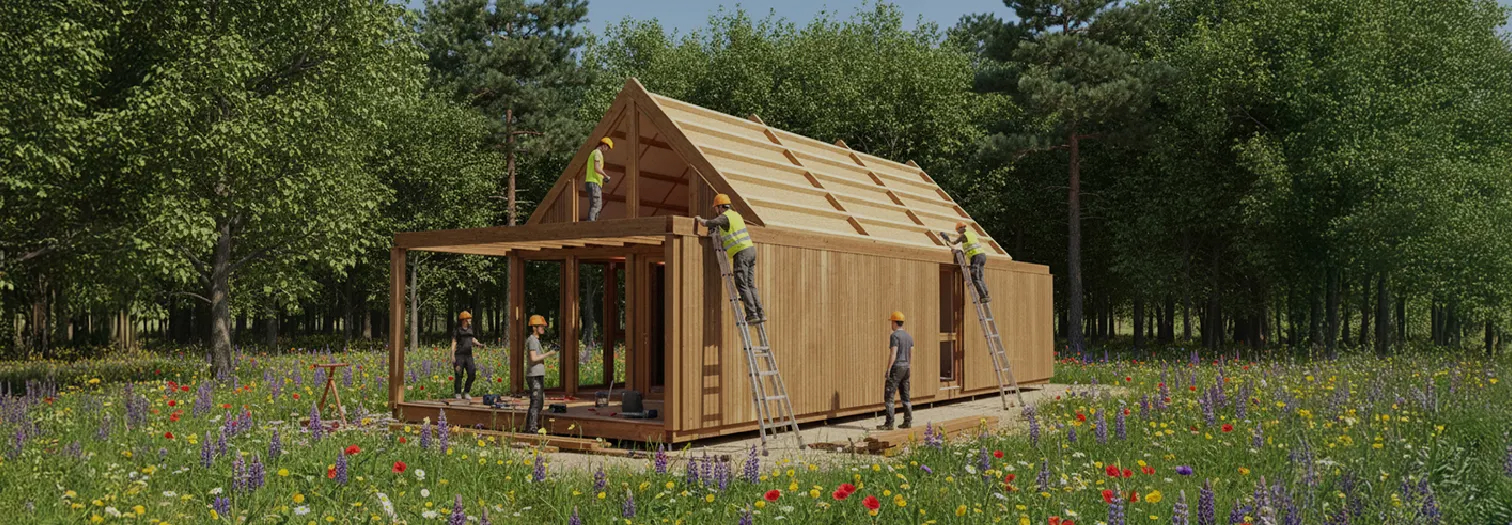 Por qué la construcción modulares más sostenible que la tradicional