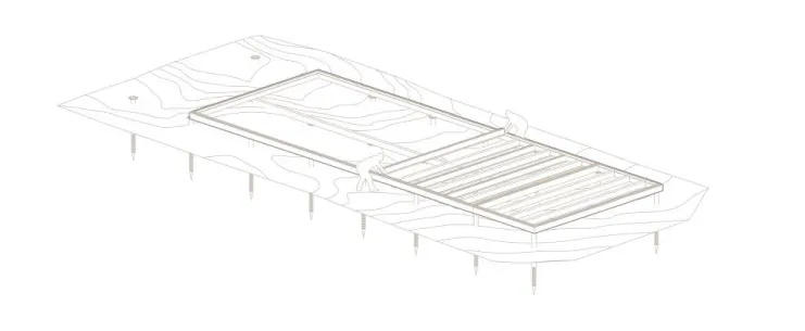 Piso estructural — detalle