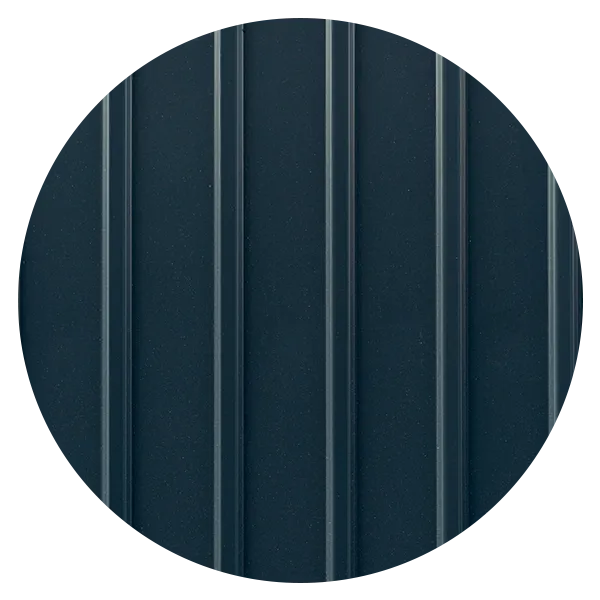 Panel de zinc negro